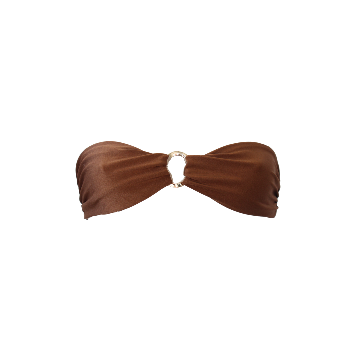 Haut bandeau réversible Pyla, coloris Izar & Duna : packshot à plat, vue recto – PINUA