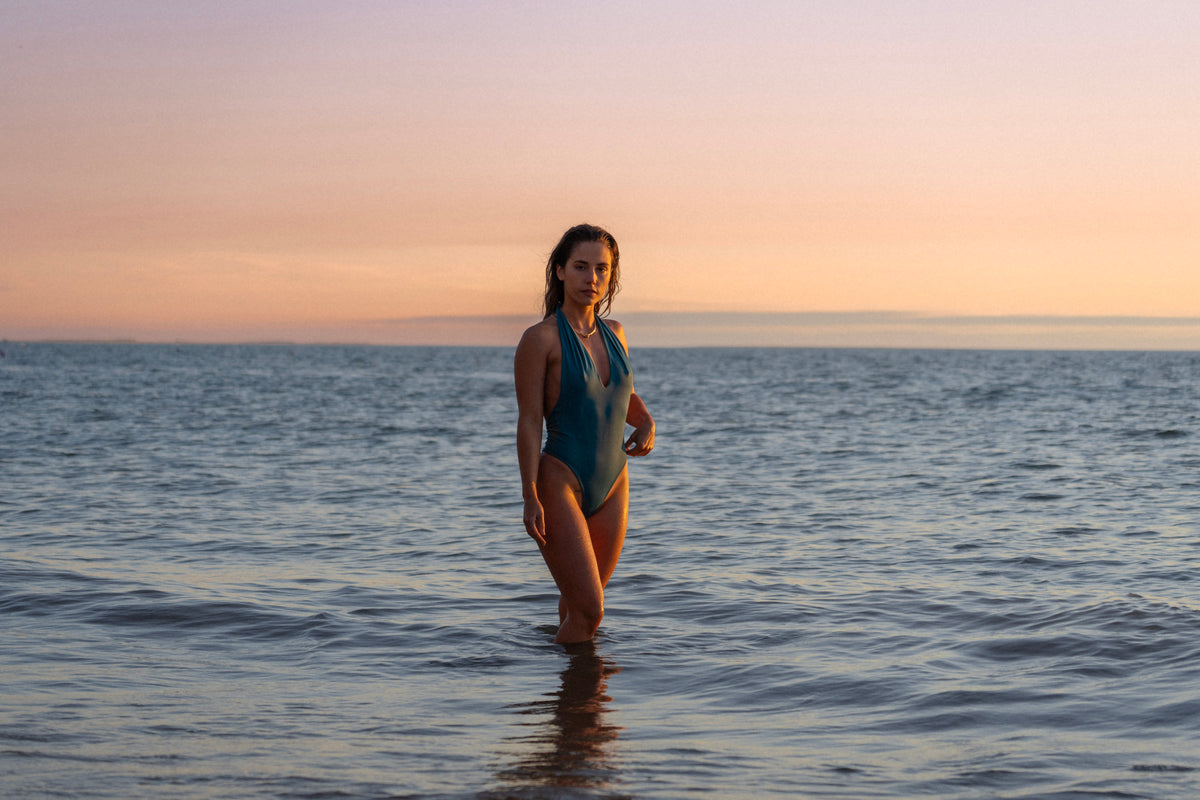 Maillot une pièce réversible LUZ | Argi & Zeru