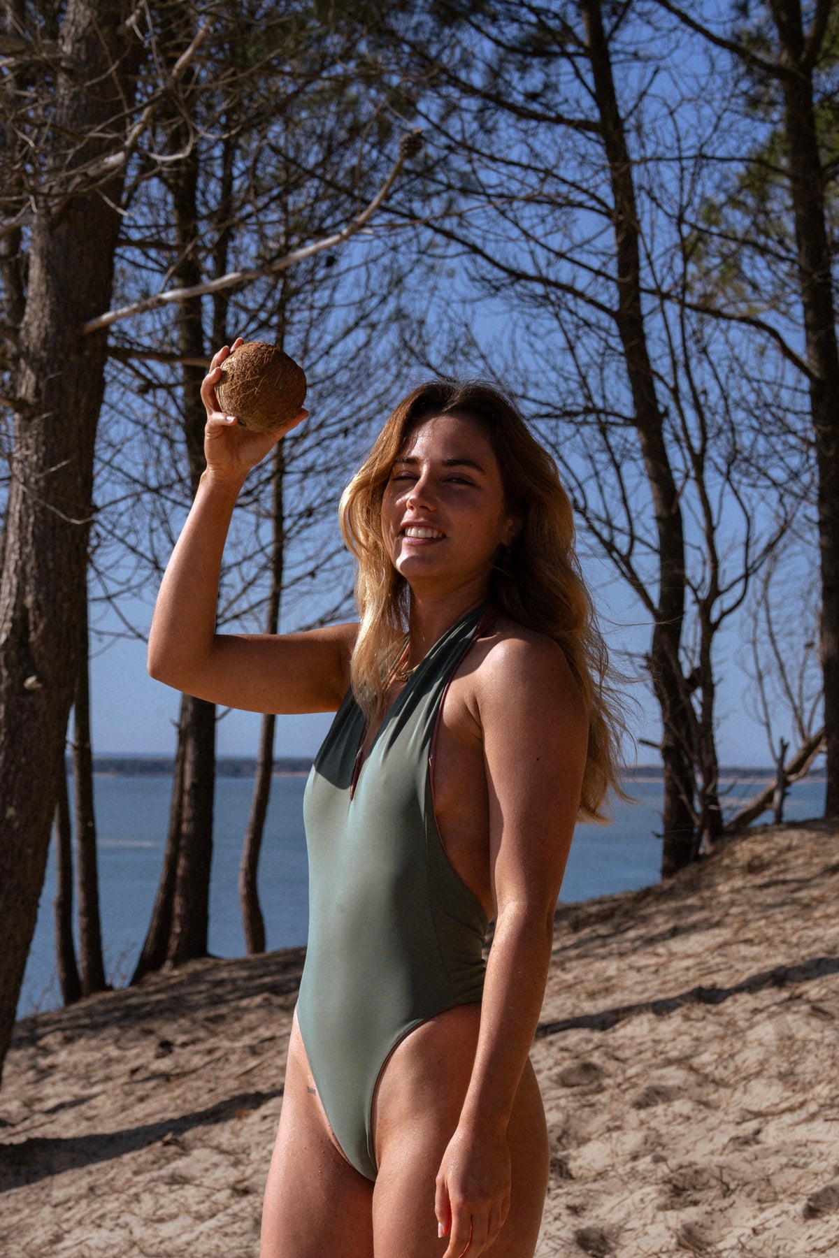 Maillot une pièce réversible LUZ | Arrosa & Baso
