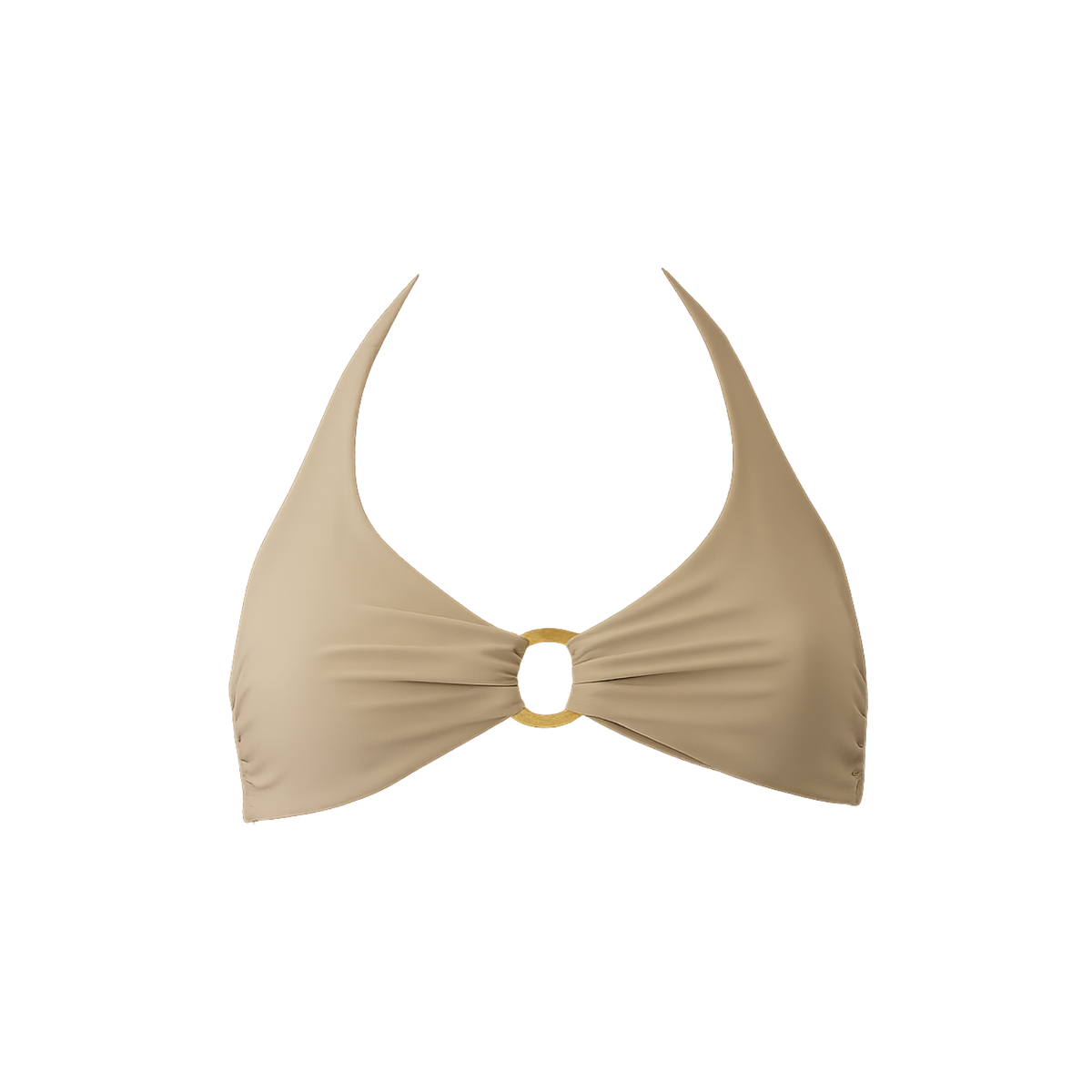 Haut brassière réversible Arca, coloris Izar & Duna : packshot à plat, vue verso – PINUA
