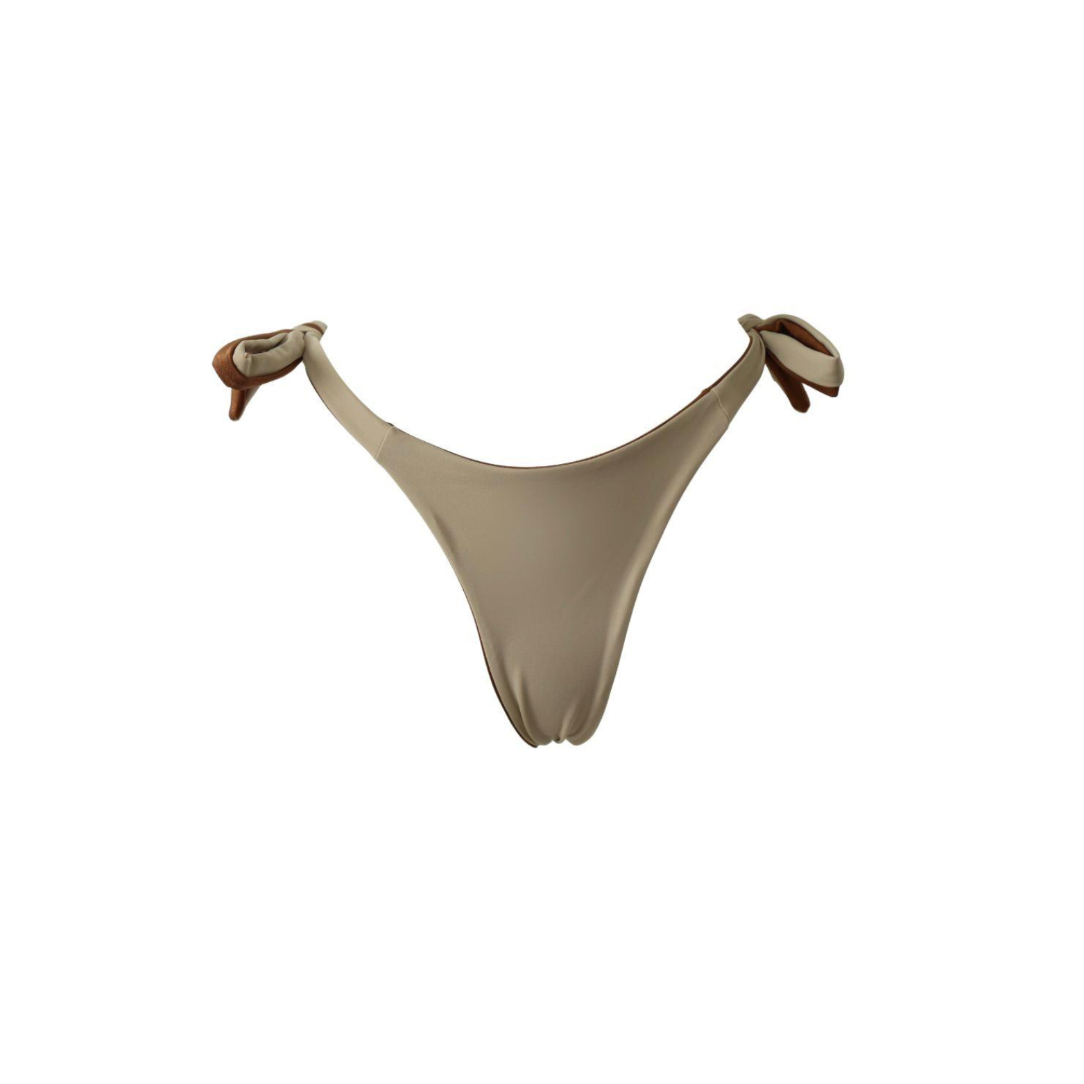 Tanga réversible Pignada, coloris Izar & Duna : packshot à plat, vue alternative – PINUA